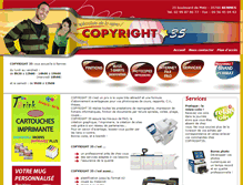 Tablet Screenshot of copyright35.com